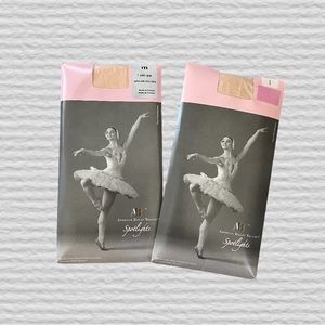 🩰 NWT🩰 PAYLESS Set of 2 American Ballet Theatre Spotlights Tights